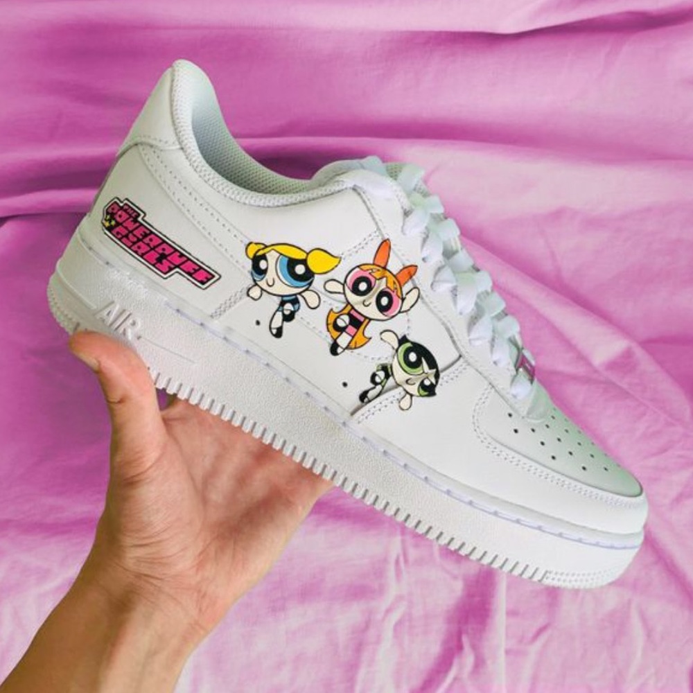Custom Powerpuff Girl Air Force 1